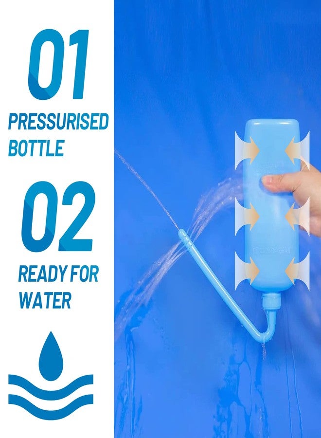 Heagimed Colostomy Bag Cleaning Tool, Ostomy Bag Washing Bottlte, Stoma Bag Washing Bottle Rinse Pot for All Ostomy Bags Reusable Wash Bottle - Image 2