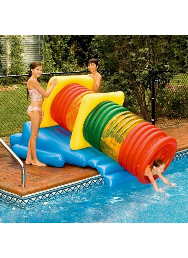 Swimline - Habitat Maze Play System Water Park Inflatable Pool Slide Multicolor 128inch 90804 - Image 1