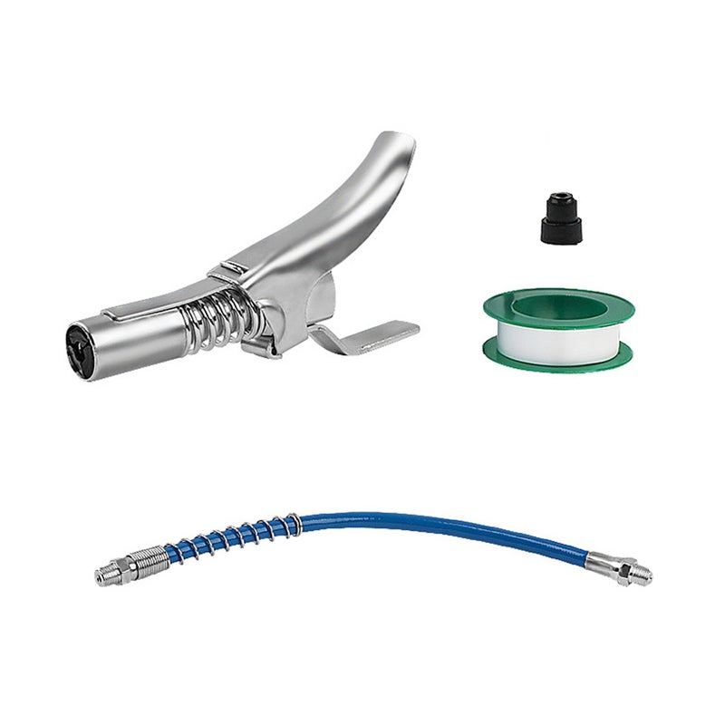Locking Clamp Type High Pressure Grease Nozzle Double Handle Grease Machine Flat Self-locking Non-leakage Grease Nozzle - Image 1