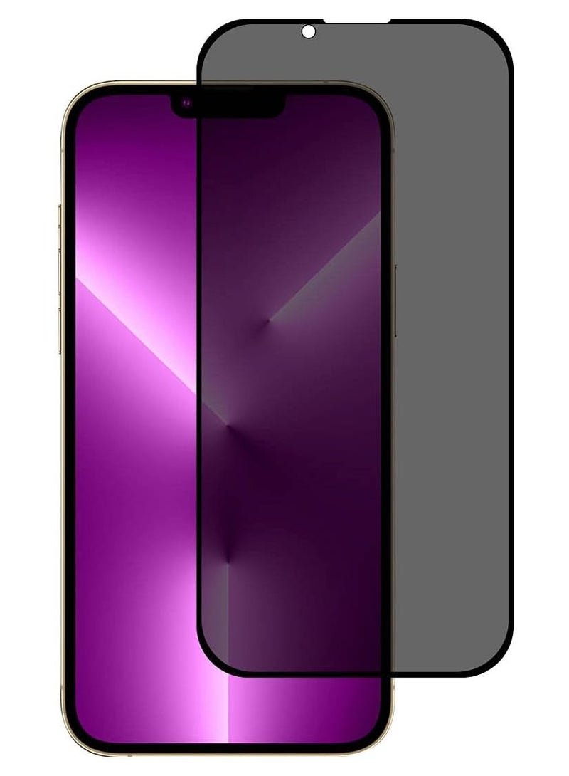 مخطوطات واقي شاشة ممتاز لهاتف IPhone، حماية الخصوصية، حماية نهائية من السقوط، تغطية كاملة ضد التجسس، واقي شاشة 9H+ زجاج مقسى يناسب معظم الحالات (13Pro Max /6.7 بوصة) - Image 1