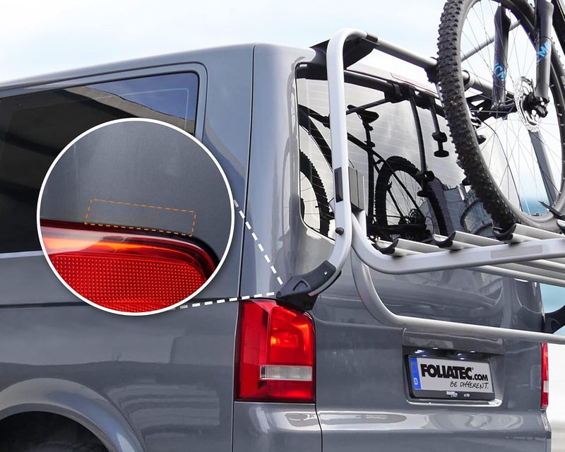 Foliatec Paint Protection Film Car Bicycle Carrier Universal Set of 10 - Image 3