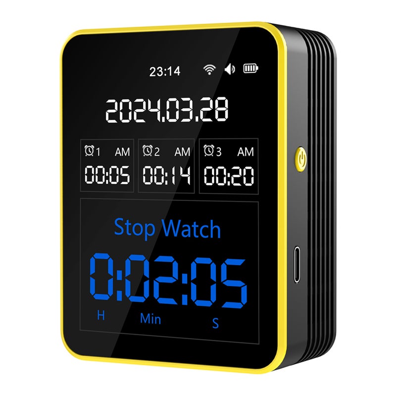 Tuya WiFi15in1 Air Quality Detector Household Portable AQI PM0.3 PM1.0 PM2.5 PM10 CO CO2 TVOC HCHO Tester TFT Display Multifunctional Time Temperature and Humidity Test Meter Versatile Time Clock - Image 4