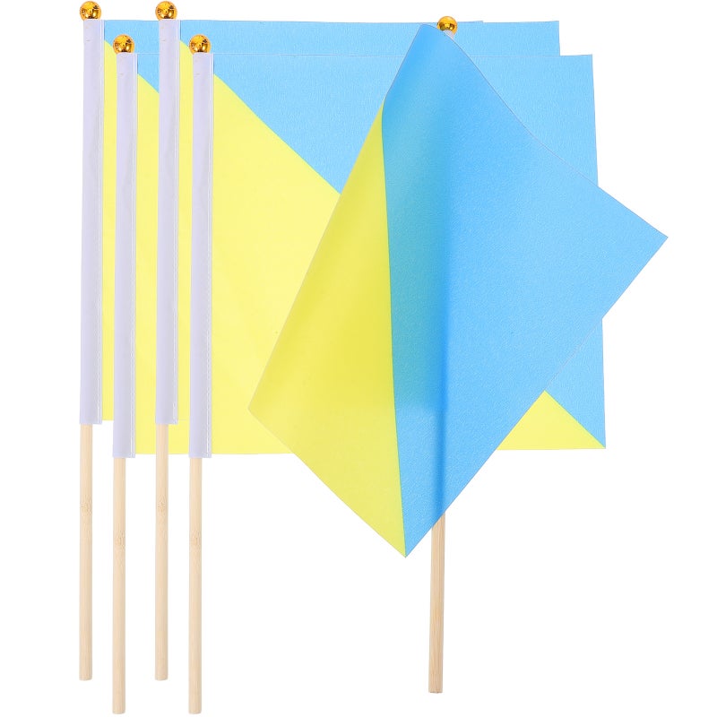 8 pcs Referee Commanding Flag Commanding Signal Flags Race Conducting Flags Commanding Flags - Image 5