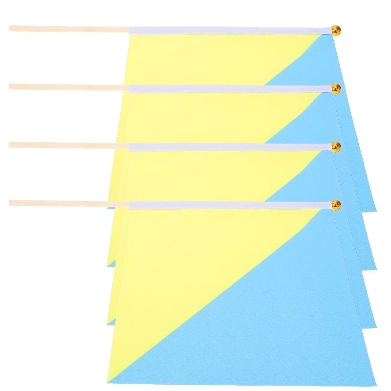8 pcs Referee Commanding Flag Commanding Signal Flags Race Conducting Flags Commanding Flags - Image 3