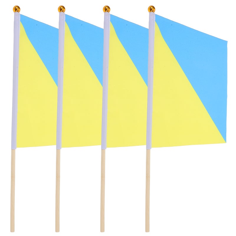 8 pcs Referee Commanding Flag Commanding Signal Flags Race Conducting Flags Commanding Flags - Image 2
