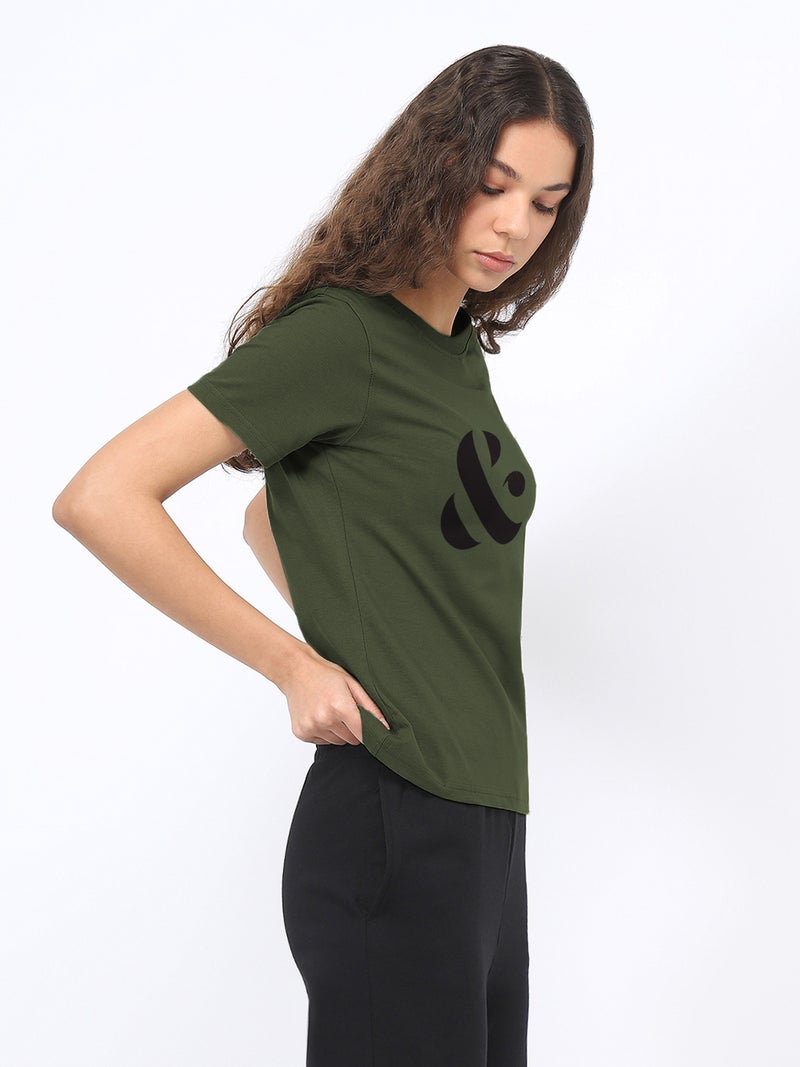 Nobero Women Graphic Printed T-shirt - Image 1