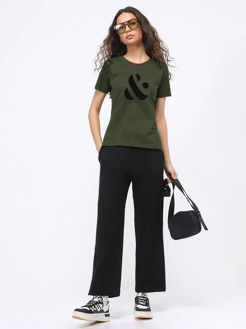 Nobero  Nobero Women Graphic Printed T-shirt for Women | Best Price UAE