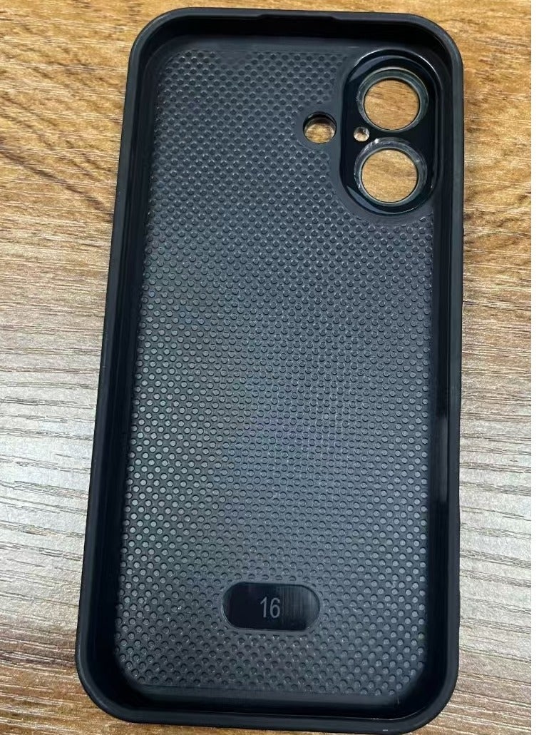 عالمية آيفون 16 المغناطيسية ماتي حالة واقية، غطاء فاخرة مغلفة عدسة حالة واقية (أسود) - Image 2