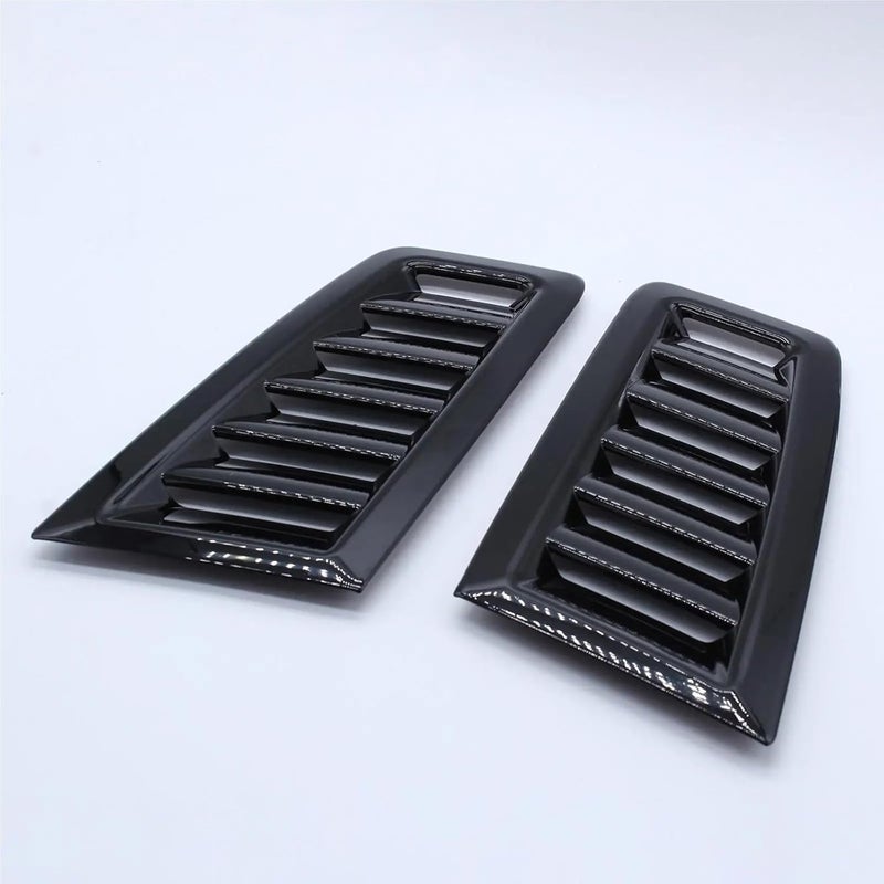 2Pcs Car Hood Vent Scoops Air Intake Hood Vents Bonnet Cover - Image 2