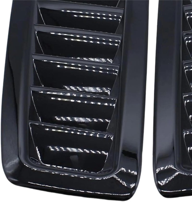 2Pcs Car Hood Vent Scoops Air Intake Hood Vents Bonnet Cover - Image 5