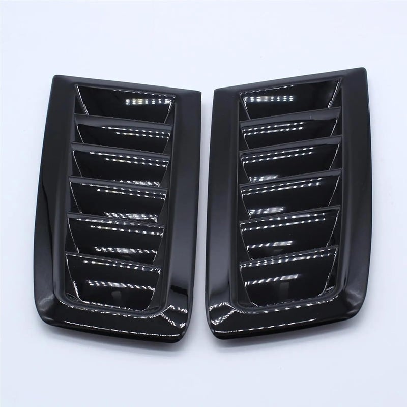 2Pcs Car Hood Vent Scoops Air Intake Hood Vents Bonnet Cover - Image 4