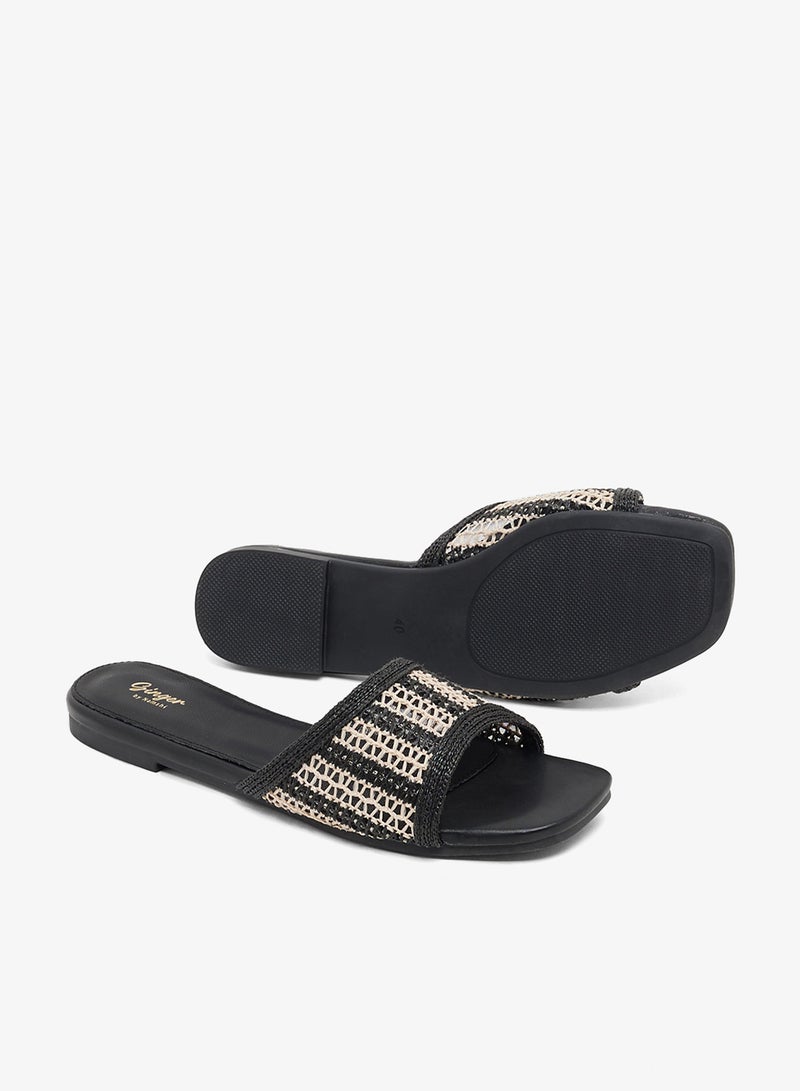 جينجر صنادل مسطحة - Image 3