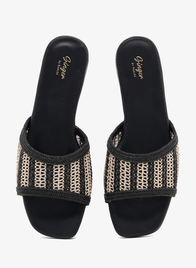 جينجر صنادل مسطحة - Image 4