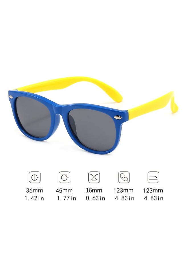 spa luxetique 3 Pack kids sunglasses for Boys Girls Kids Polarized Sunglasses - Image 4