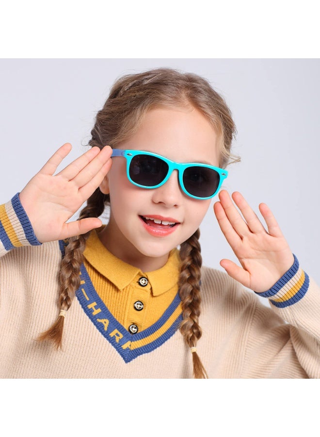 spa luxetique 3 Pack kids sunglasses for Boys Girls Kids Polarized Sunglasses - Image 3