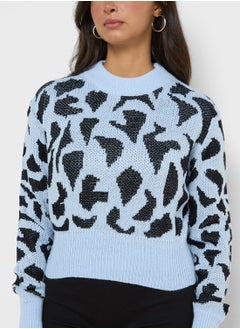 Ginger Animal Print Sweater  - Image 3