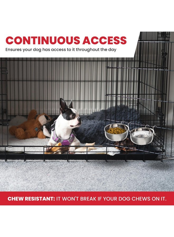 سبوت وعاء طعام للحيوانات الأليفة بسعة 20 أونصة من Ethical Pet Spot مصنوع من الفولاذ المقاوم للصدأ، مثالي للأقفاص والصناديق. للطيور والكلاب والقطط والزواحف. (6011) - Image 5