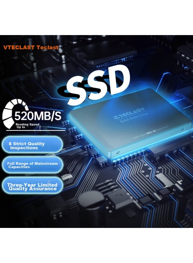 Teclast 512gb Ssd Solid State Drive, Sata 3.0 Interface, Wuying Series - Image 2