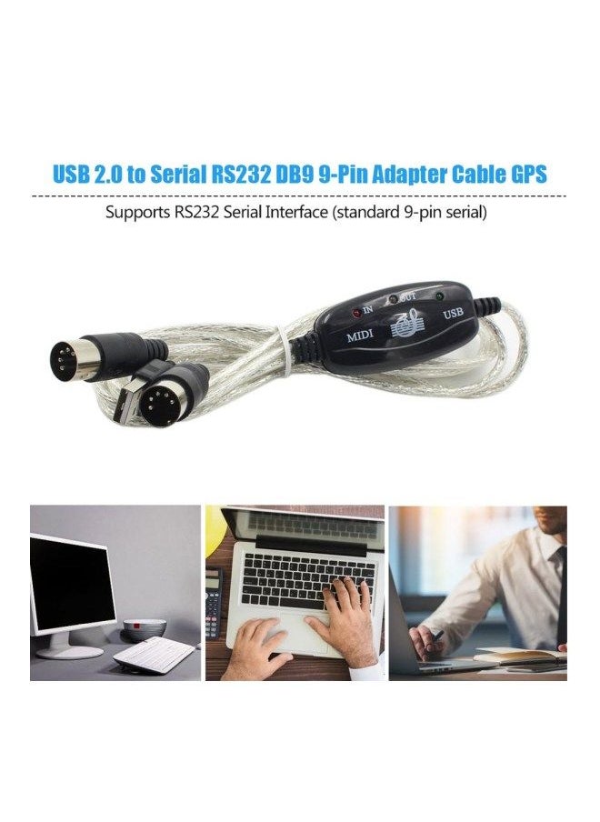 NIBEMINENT Interface Cable Converter Silver/Black  - Image 2