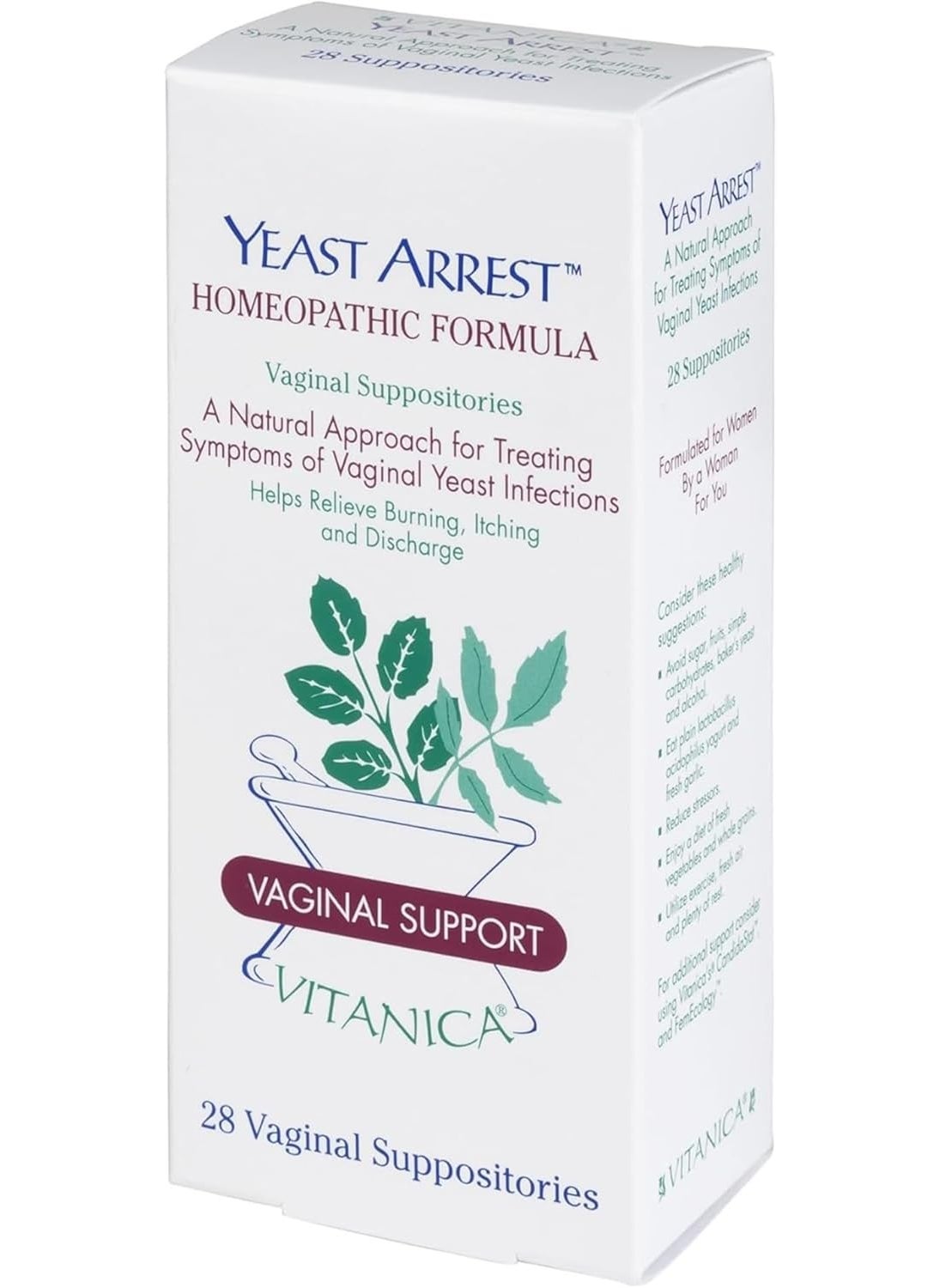 Vitanica Vitanica Yeast Arrest (New Formula) - 28 cnt 