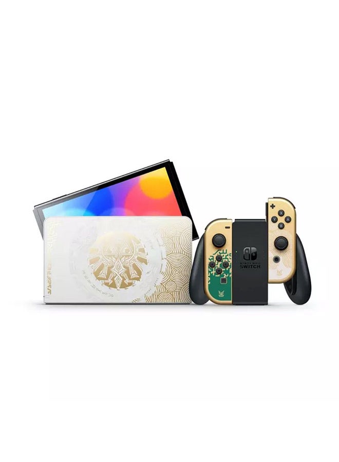 Nintendo Switch OLED Model Console - Legend of Zelda: Tears of the Kingdom Edition - Image 2