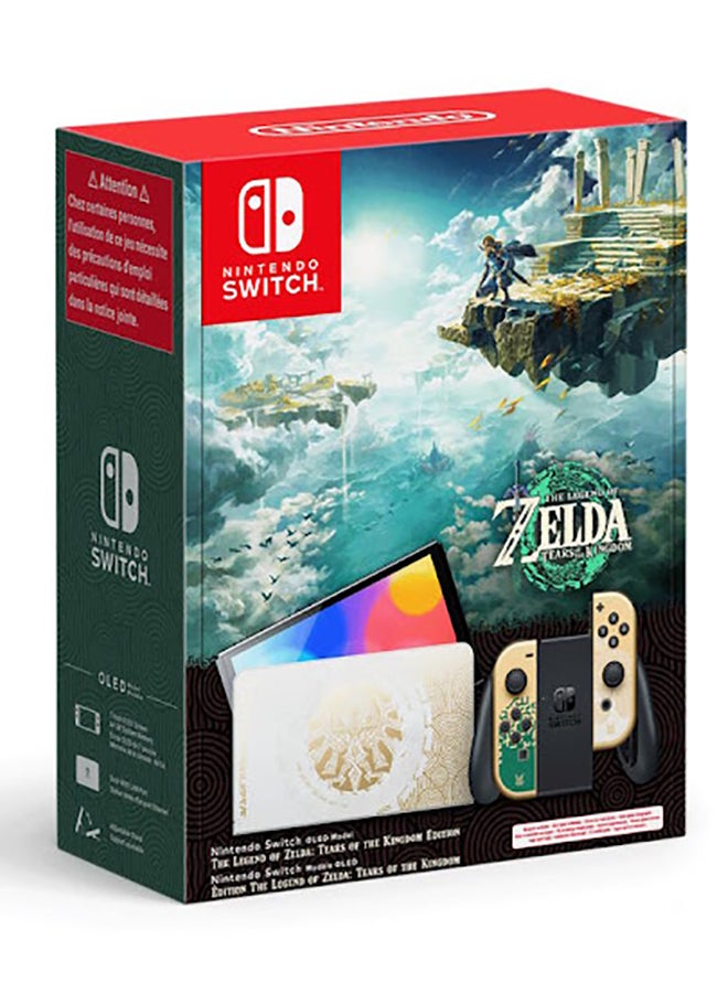 Nintendo Switch OLED Model Console - Legend of Zelda: Tears of the Kingdom Edition - Image 1