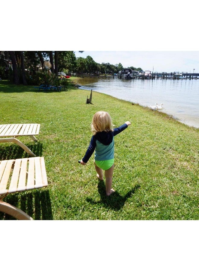 KaWaii Baby Reusable Swim Cloth Diaper Stretchy Mesh Layer Training Pant for Boys & Girls (L) 32-40 pounds 2-Pack - Image 3