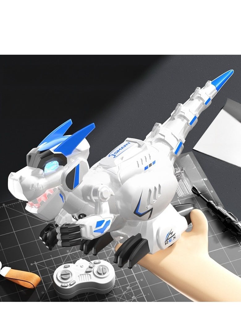 JJRIC Children's Intelligent Sensing Remote Control Dinosaur Model Electric Robot Programming Science And Education Remote Control Toy  - Image 3