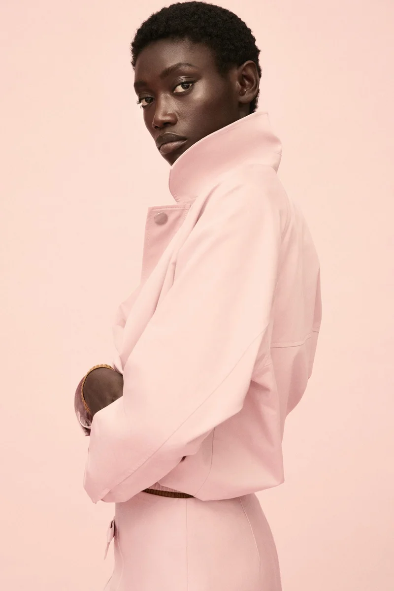 اتش اند ام جاكيت من مزيج المودال