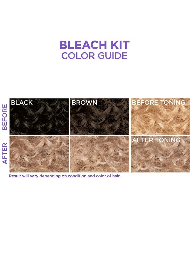 SoftSheen-Carson Interbeauty Dark and Lovely® Uplift Bleaching Kit with Powder, Developer, and Toner for Blonde Hair - Image 3