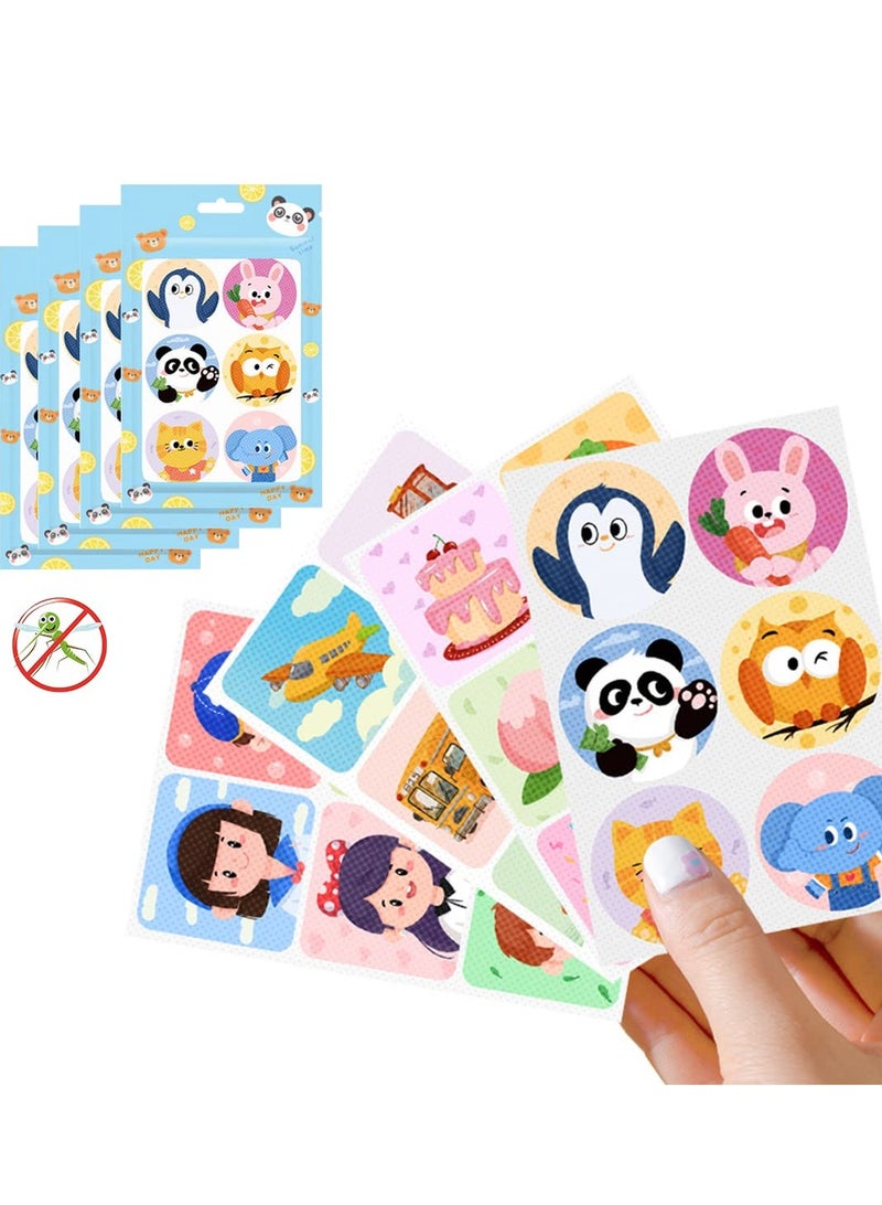 SYOSI 20 Packs 120 Sheets Mosquito Patches Stickers Natural Protection Patches Stickers for Kids Adults Protection - Image 1