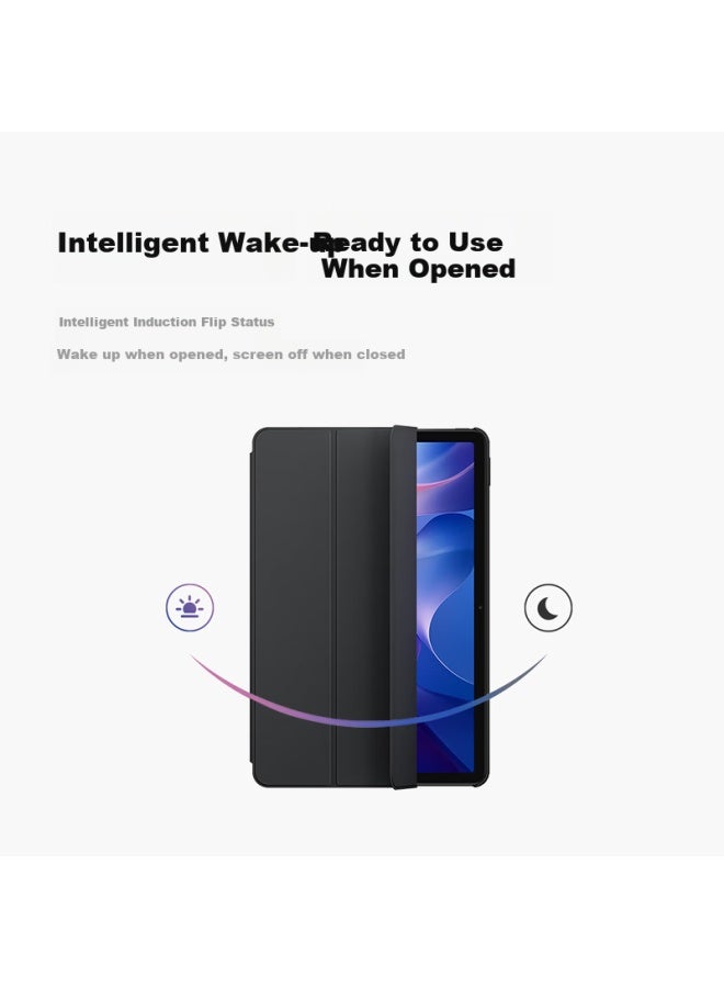 M I Mi Tablet Official Original Accessories Magnetic Double-sided Protective Case Compatible With Redmi Pad 2 Series Black - Image 3