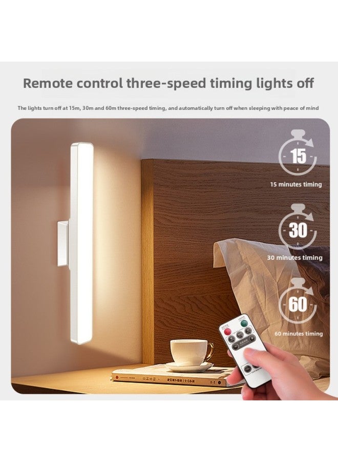 Student Dormitory LED Intelligent Desk Lamp Special Eye Protection For Learning Magnetic Suction Dormitory Desk Cool Lamp Charging Bedside Lamp-Specifications:Rechargeable Model-black - Image 4