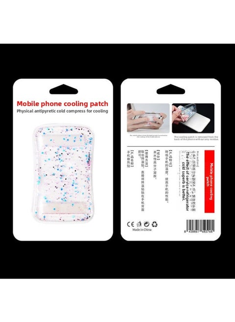Mobile Phone Cooling Heat Dissipation Artifact Summer Essential Cold Cooling Artifact Game Live Mobile Phone Cooling Sticker Heat Dissipation Sticker-Colour:Color-three-pack