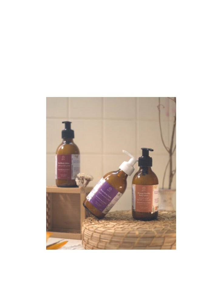 Samra body lotion Vanilla Orange with Hyaluronic Acid