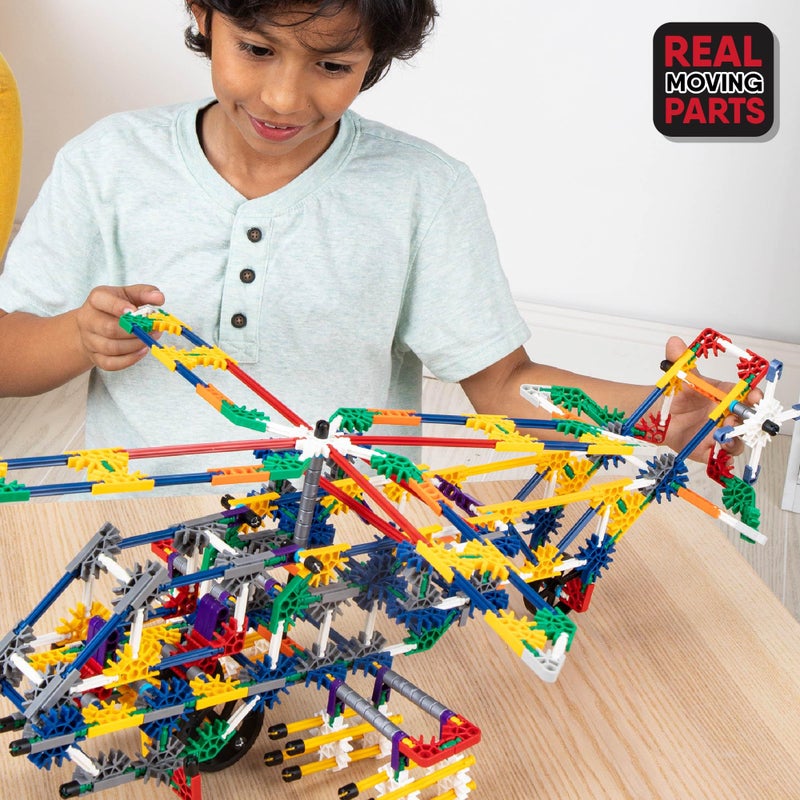 K'NEX - 100 Model Building Set â€š 863 Pieces, STEM Building, Kid Construction Setâ€š Ages 7+ - Image 4