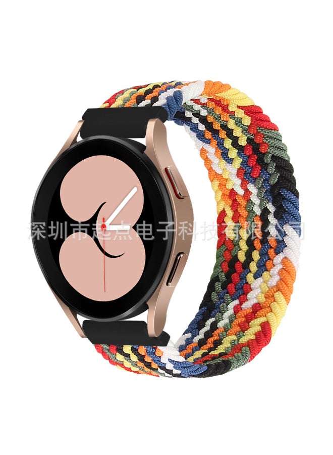 For Samsung Galaxy Watch4 /classic Samsung Watch Strap Single Lap Nylon Woven Strap - Image 1