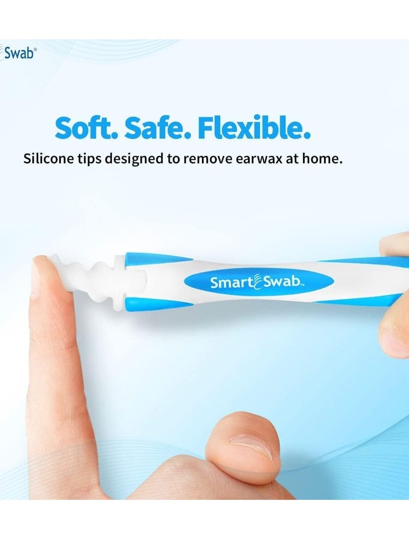 Ear Cleaning Tool Spiral Wax Remover 16 Replaceable Soft Tips Safe to Use Reusable Removal Kit Painless Gentle for Ears - Image 3