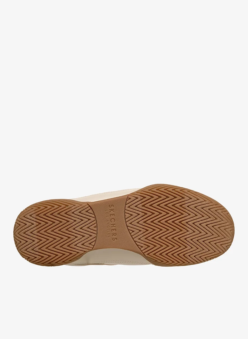 Skechers NATURAL AND GOLD DURALEATHER/ MESH/ SUEDE Zinger Evo for Women | Best Price UAE