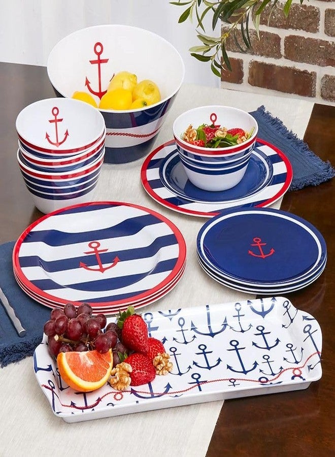 The Lakeside Collection Lake Melamine Dinnerware - Large Serving Bowl - Image 3