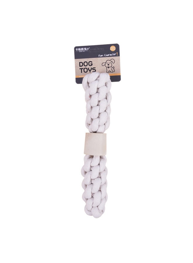 Dog Toy Woven Rope Knot Bite-resistant Molars Imitation Cow Bone Rope Ball Medium And Large Dog Bite Not Rotten Cotton Rope Toy
