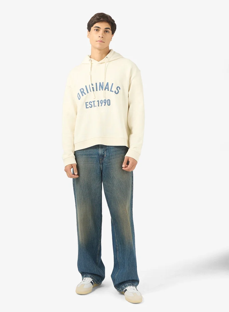 JACK & JONES  Graphic Pullover Hoodie for Men | Best Price UAE