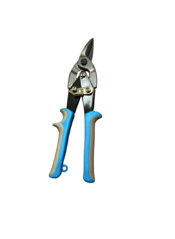 Generic Multi Use Right Cut Tin Snips for Cutting Steel Grip And Handle Lock Right  - Image 1