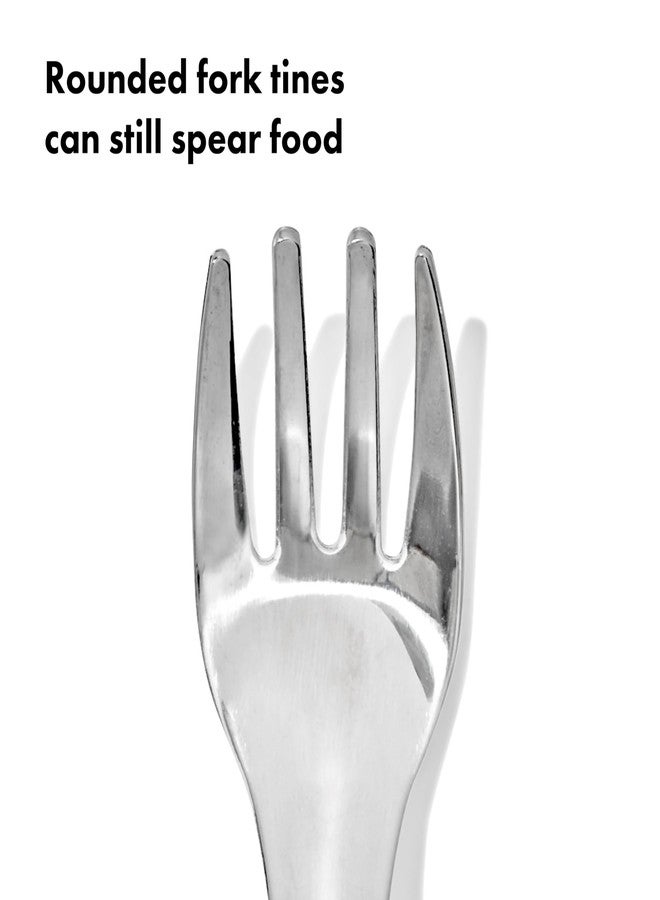 OXO Tot Fork and Spoon Set - Opal - Image 2