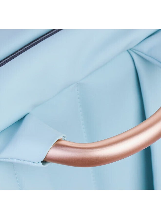 Lexon Backpack For Women, 13.3-Inch Business Laptop Bag, Casual School Bag, Commuter Travel Bag, Pu Light Blue - Image 5