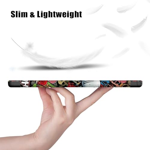 ProElite Case Cover for Apple iPad Pro 11 inch 2024/2025 M4/M5 5th/6th Gen Cover, Pencil Case for iPad Pro 11 M4/M5 with Pencil Holder, Auto Sleep Wake [Soft Flexible Case] Recoil Series - Hippy - Image 3