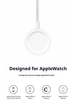Generic Upgrade to Apple Watch Magnetic Fast Charger to USB-C Cable (1 Meter/Portable) Magnetic Wireless Charging Compatible with Apple Watch Series 8/7/6/SE/5/4/3/2/1  - Image 4