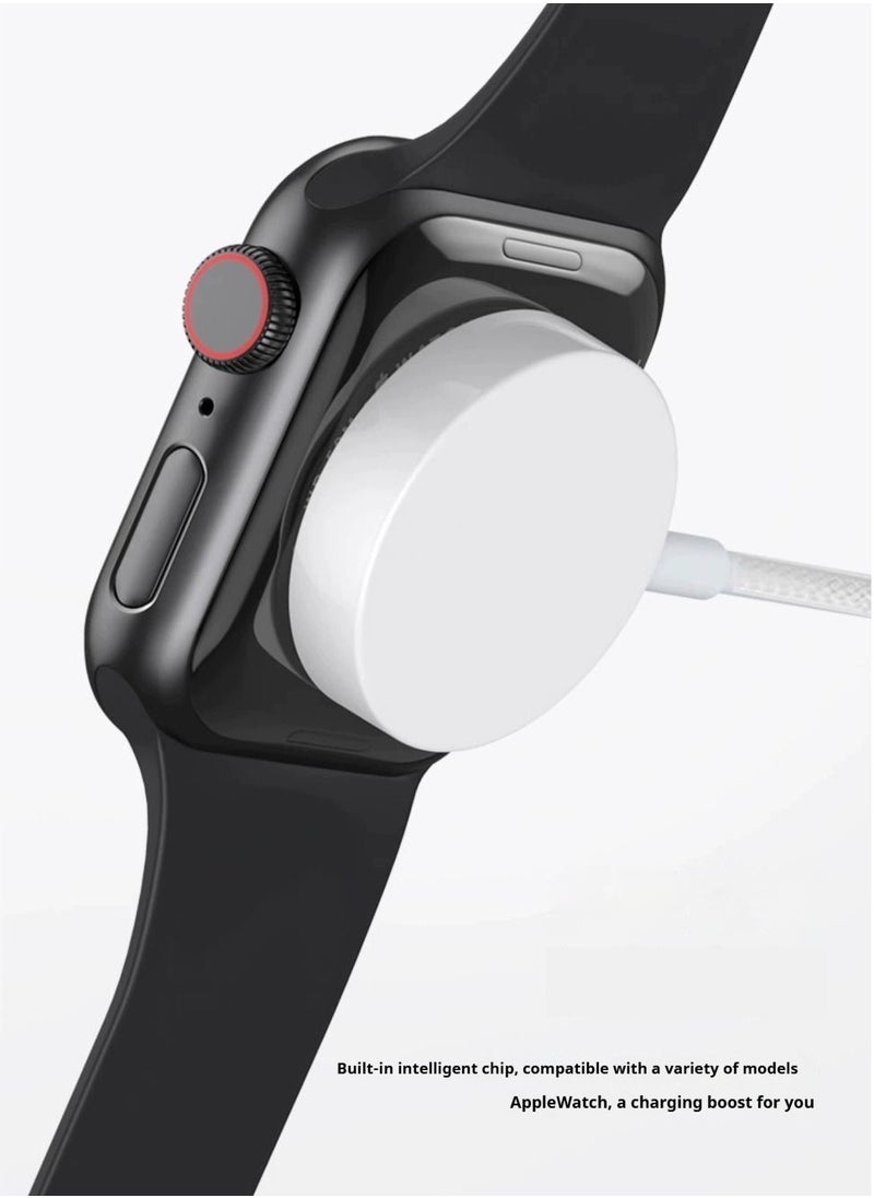 Generic - Upgrade to Apple Watch Magnetic Fast Charger to USB-C Cable (1 Meter/Portable) Magnetic Wireless Charging Compatible with Apple Watch Series 8/7/6/SE/5/4/3/2/1 - Image 1
