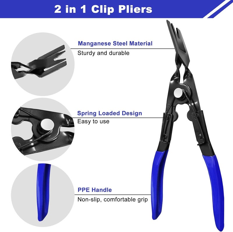 XBRN 121-Piece Bumper Clips and Trim Removal Tool Set - Image 2