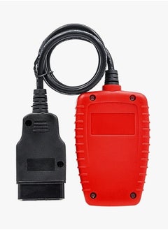ماركة غير محددة ماسح ضوئي تشخيصي عالمي لسيارات OBD II، كاشف أعطال السيارات، ماسح ضوئي تشخيصي (باللون الأحمر).  - Image 2